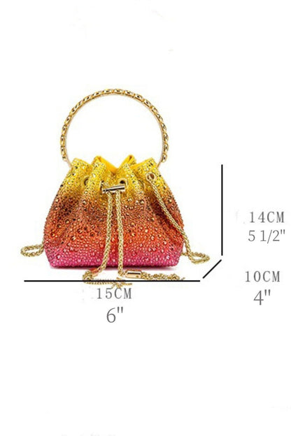 Amora™ Carlin Diamente Döngü Saplı Kova Çanta