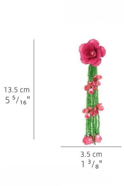 Amora™ Donna Çiçek Püskül Küpeler