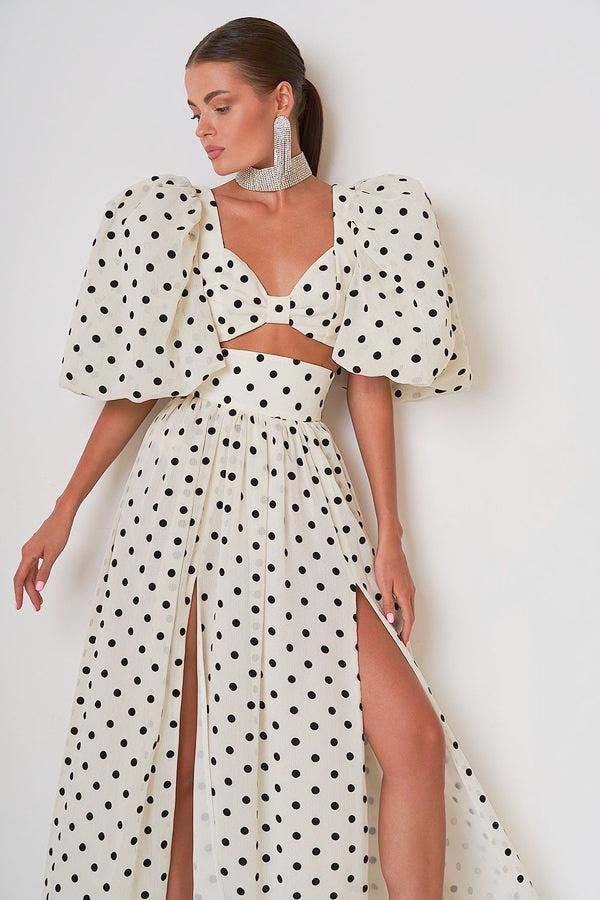 Amora™ Ellie Polka Dot Etek Takımı