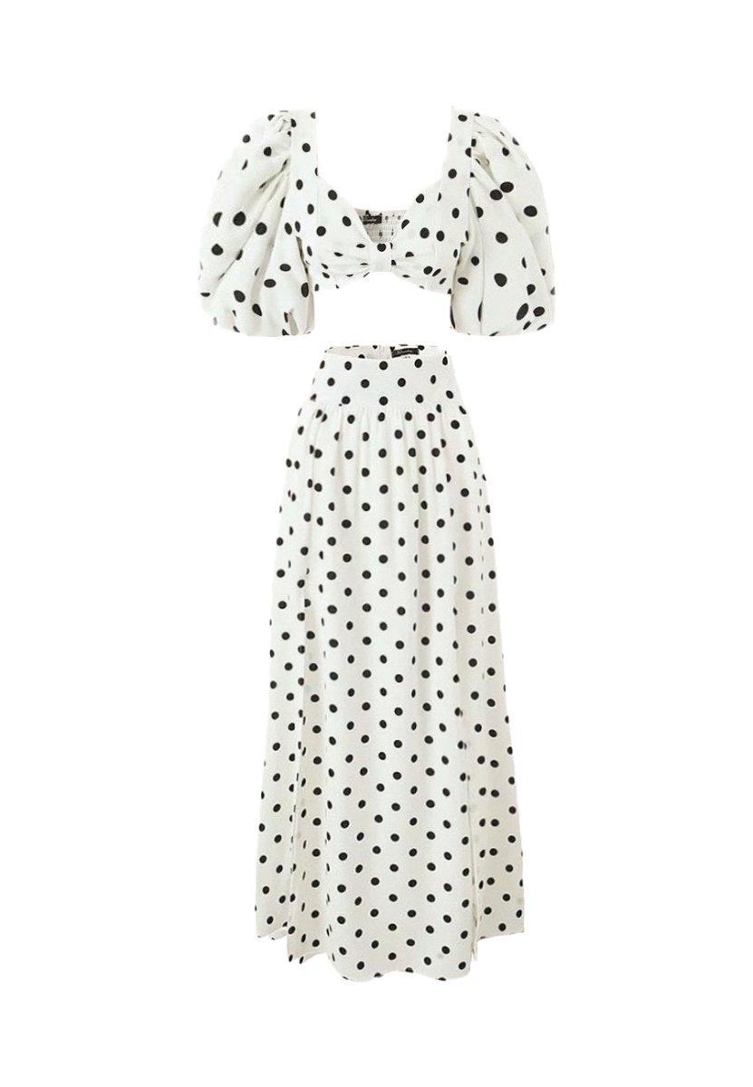 Amora™ Ellie Polka Dot Etek Takımı