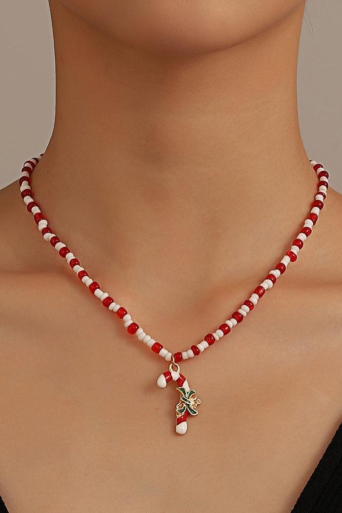 Amora™ Emayeli Baston Şeker Boncuklu Kolye