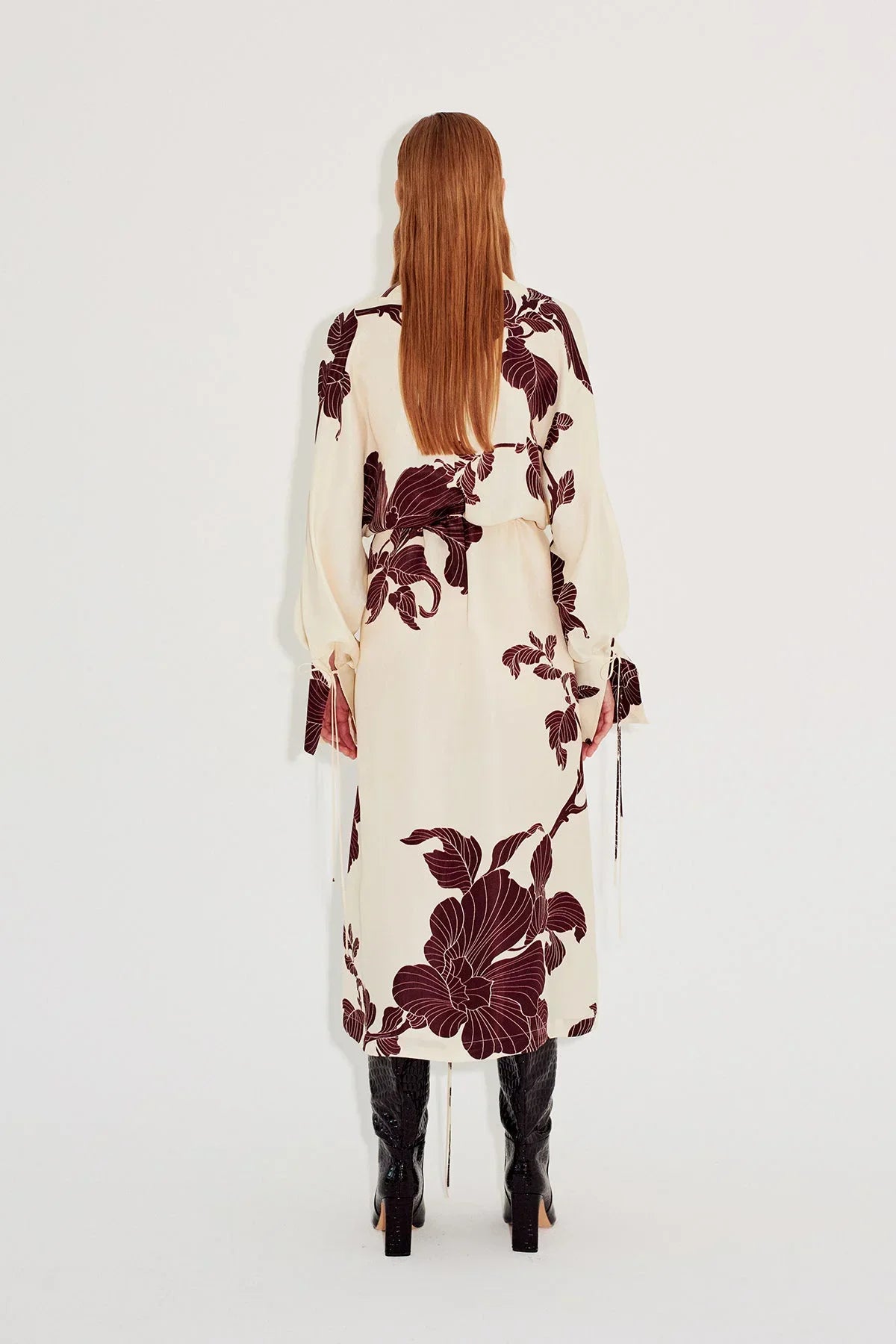 Amora™ Origami Baskılı Kimono Elbise