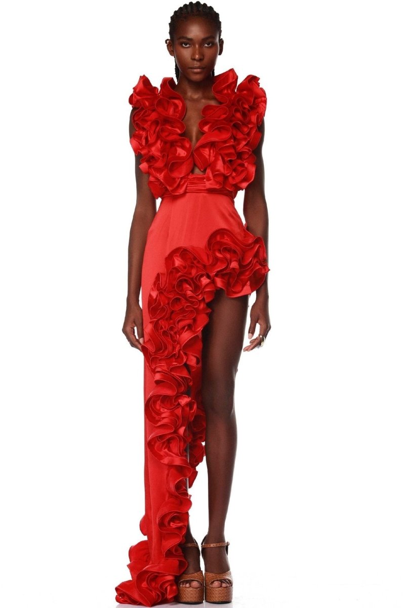 Amora™ Ida Ruffle İki Parça Mayo Takımı