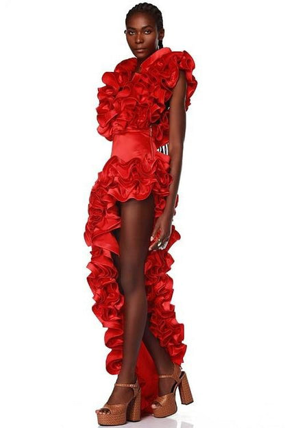 Amora™ Ida Ruffle İki Parça Mayo Takımı
