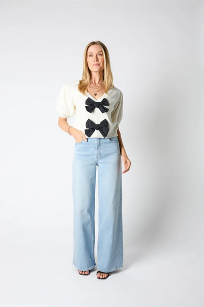 Amora™ Put A Bow On Me Top