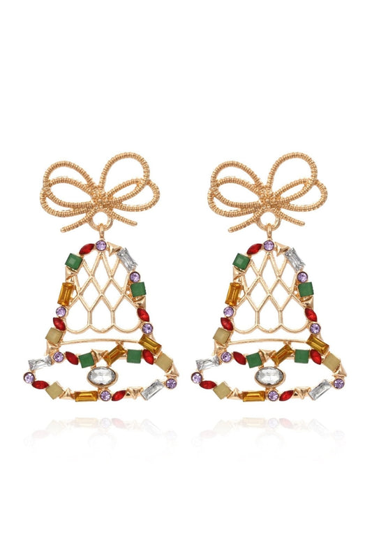 Amora™ Jingle Bells Pırlanta Damla Küpeler