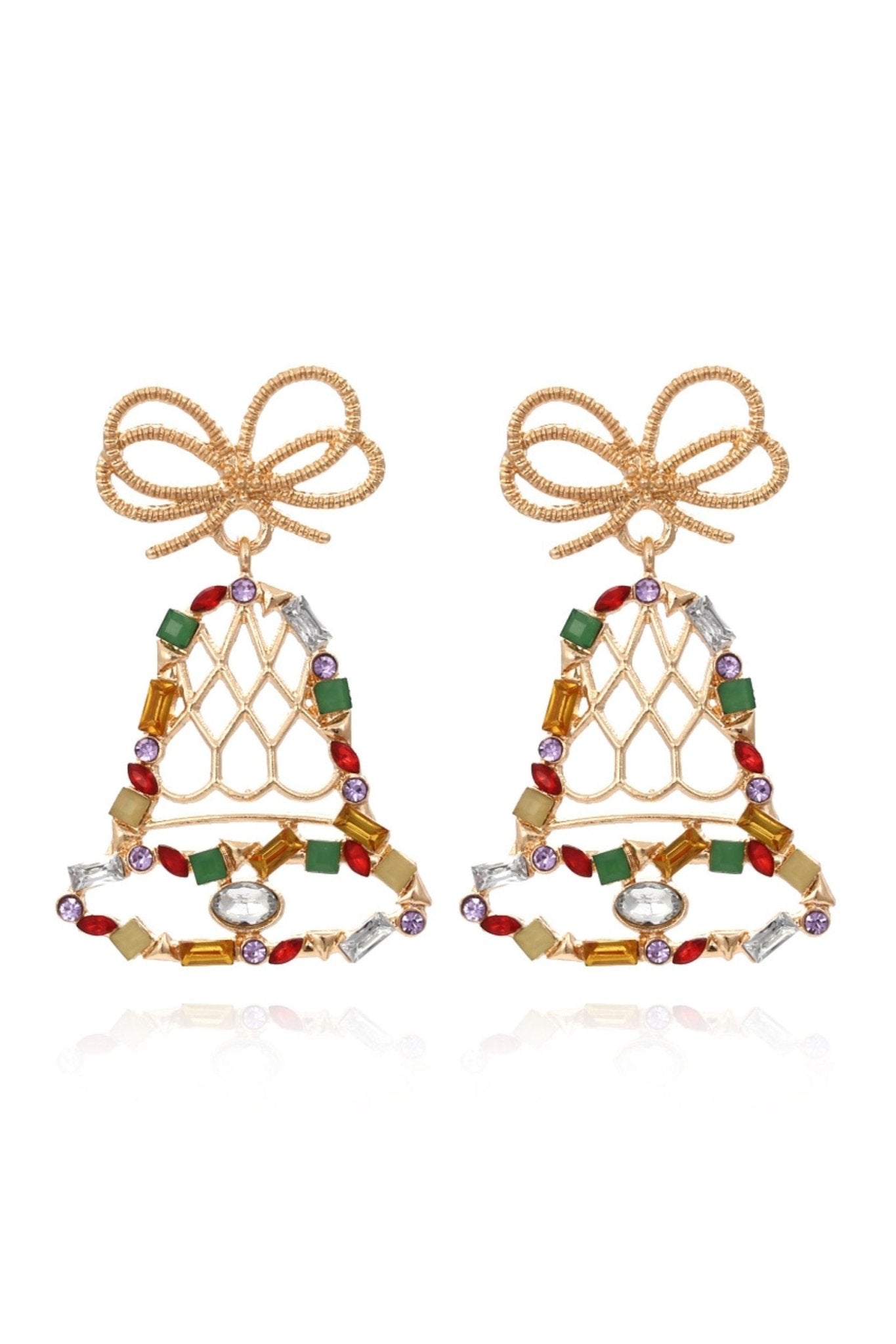 Amora™ Jingle Bells Pırlanta Damla Küpeler