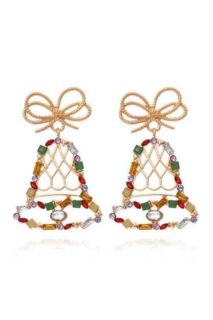 Amora™ Jingle Bells Pırlanta Damla Küpeler