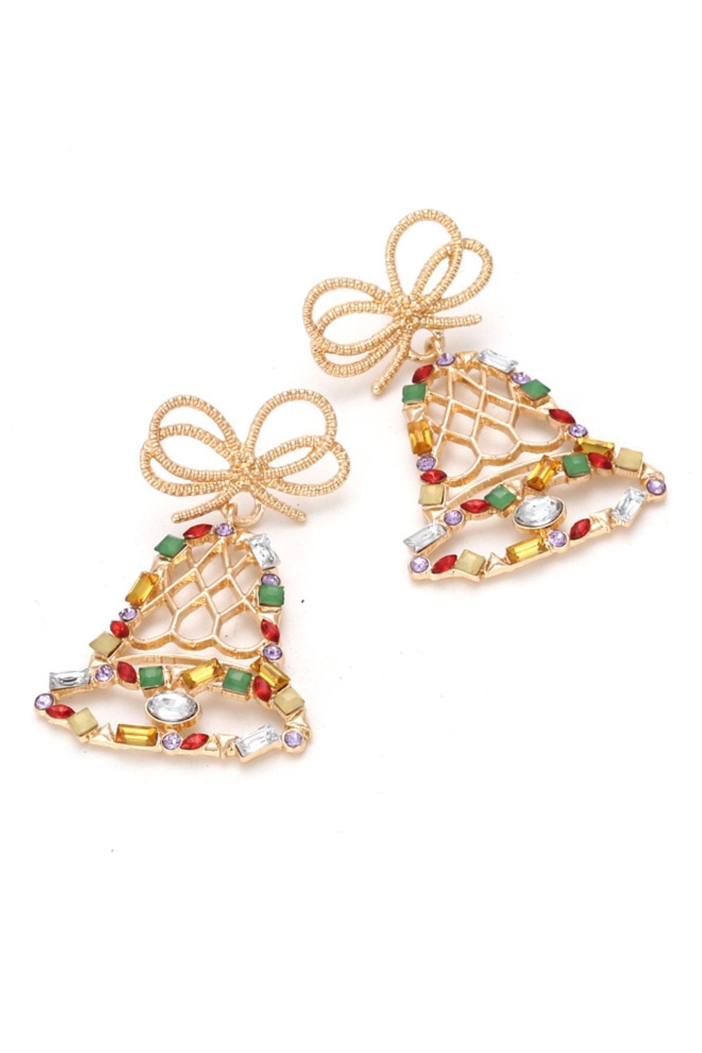 Amora™ Jingle Bells Pırlanta Damla Küpeler