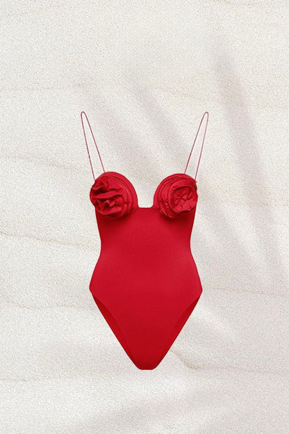 Amora™ Joyce Strappy Flower İki Parça Mayo Takımı
