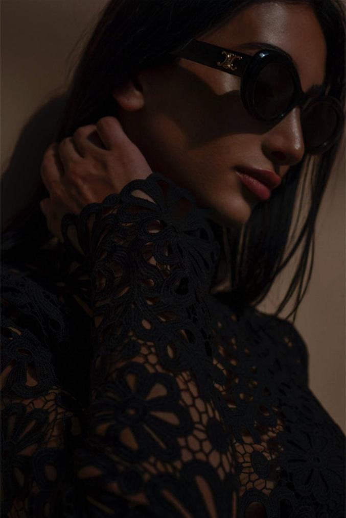 Amora™ Lena Çiçekli Hollow Out Set