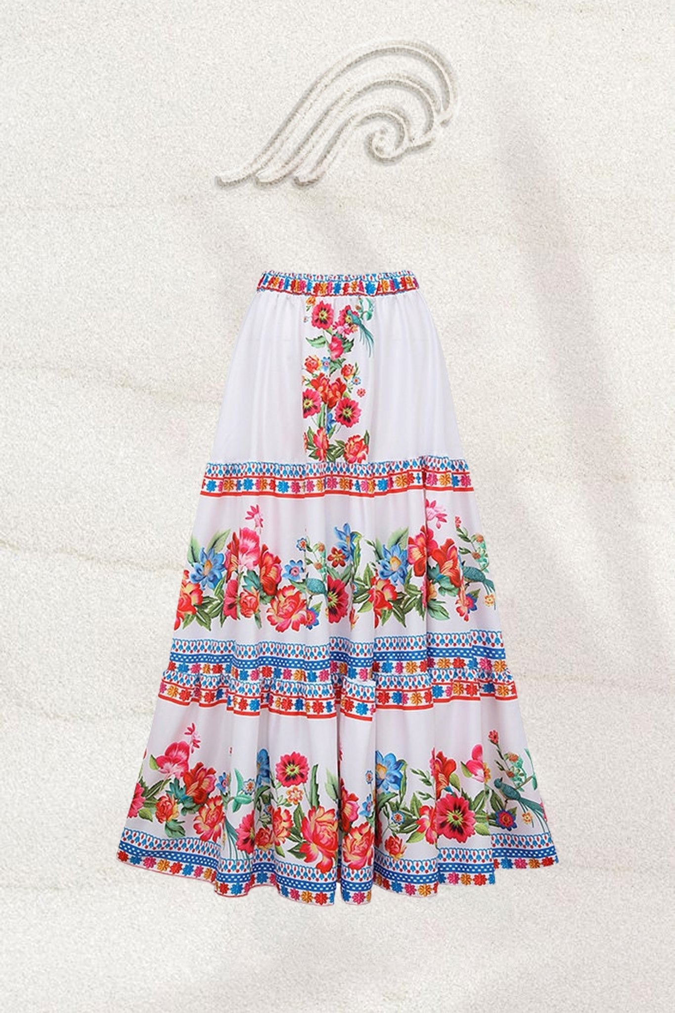 Amora™ Livia Vintage Floral Baskılı İki Parça Mayo Takımı