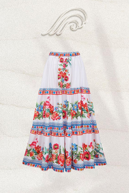 Amora™ Livia Vintage Floral Baskılı İki Parça Mayo Takımı