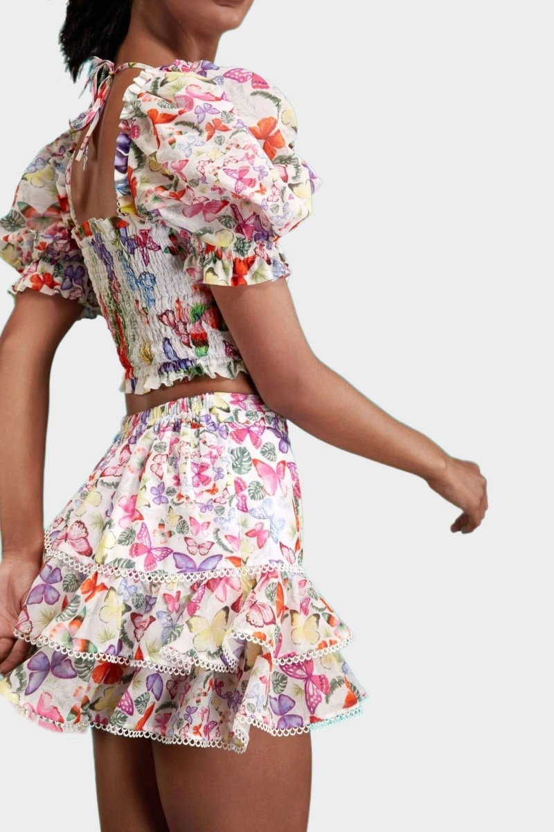Amora™ Mona Kelebek Baskılı Set