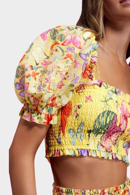 Amora™ Mona Kelebek Baskılı Set