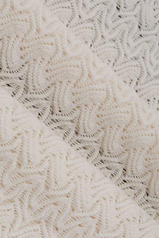 Amora™ Muriel Ruffle Cut-out Örme Uzun Elbise